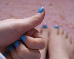 Blue Thumbs Up for OPI